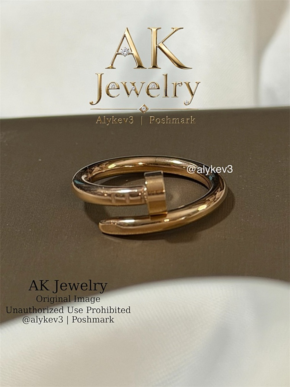 💎LUXURY RING Pink Rose Gold 18k Nail Design Stainless Steel, Men Women Style gp - Picture 3 of 5